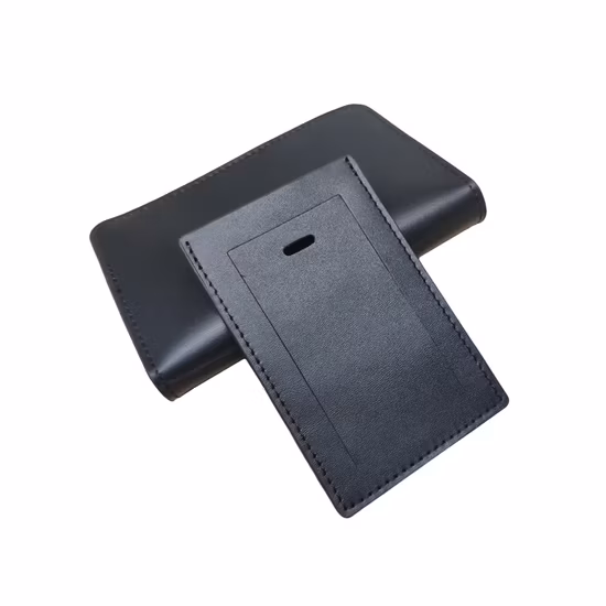 Venda quente couro de vaca genuíno etiqueta de bagagem porta-passaporte acessório de viagem